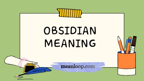 obsidian meaning