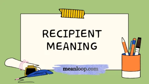 recipient meaning