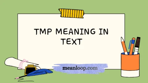 tmp meaning in text