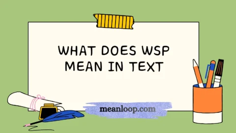 what does wsp mean